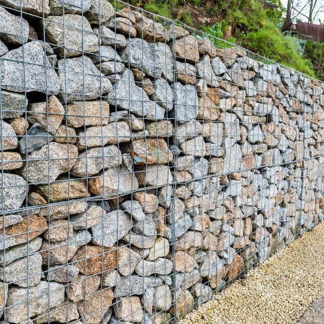 Gabion Fence