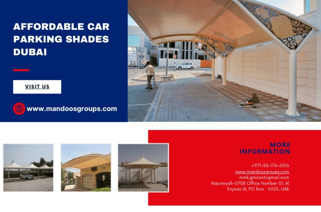 car parking shades dubai