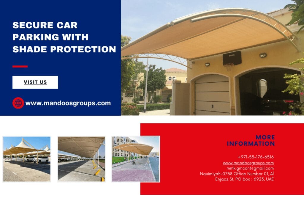 car parking with shade