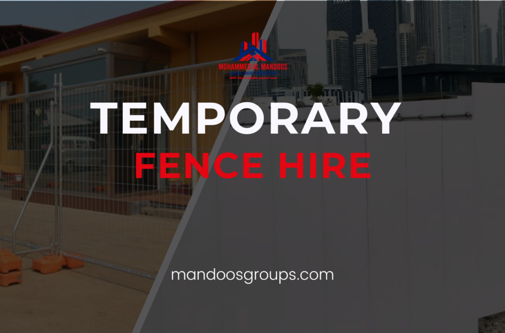 temporary fence hire