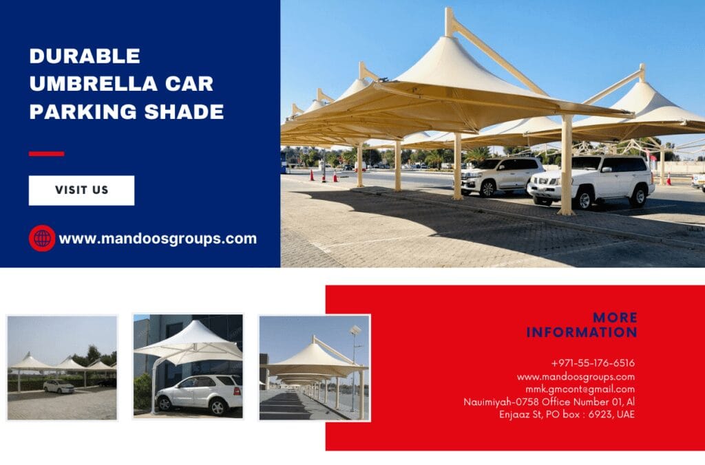 umbrella car parking shade
