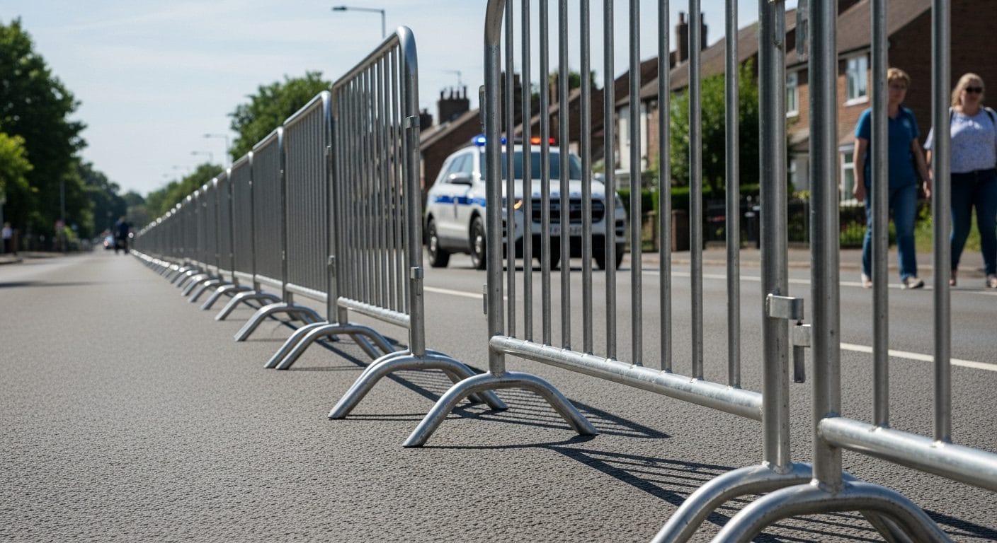 Police Barriers Rental